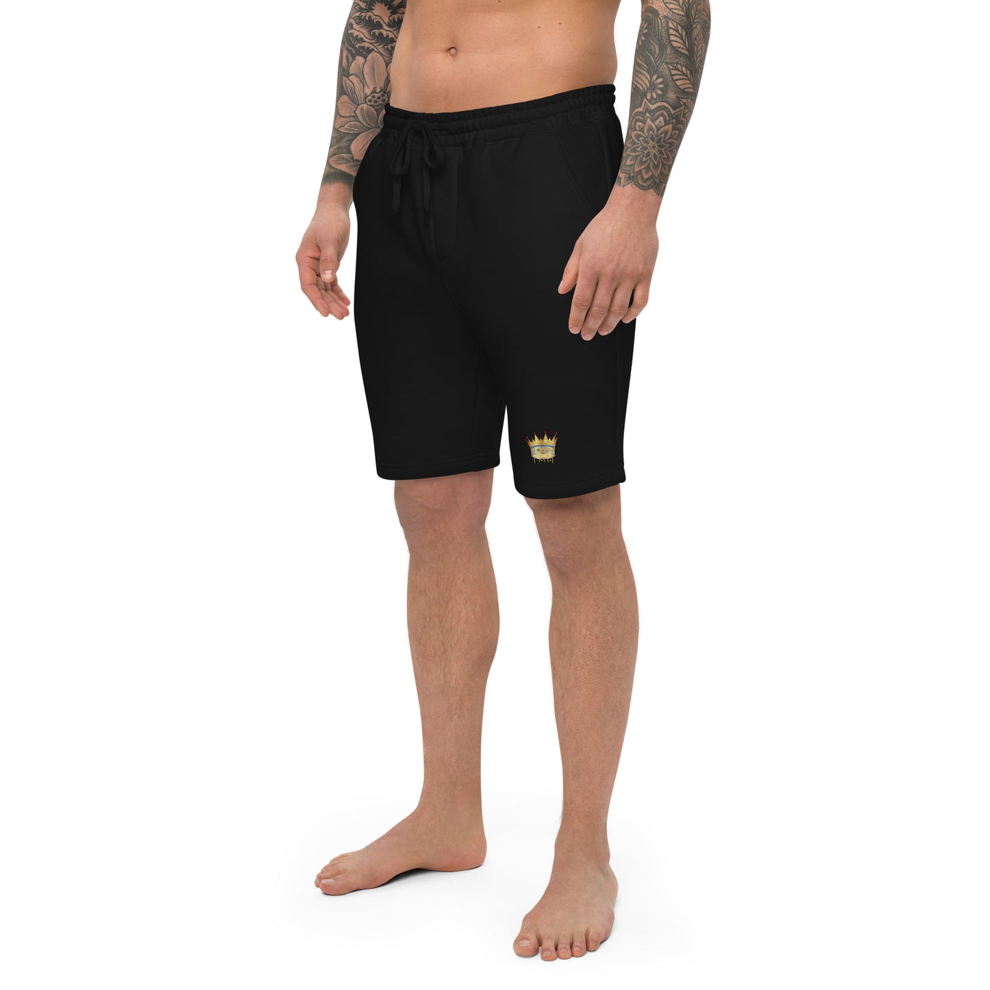 I am fleece shorts