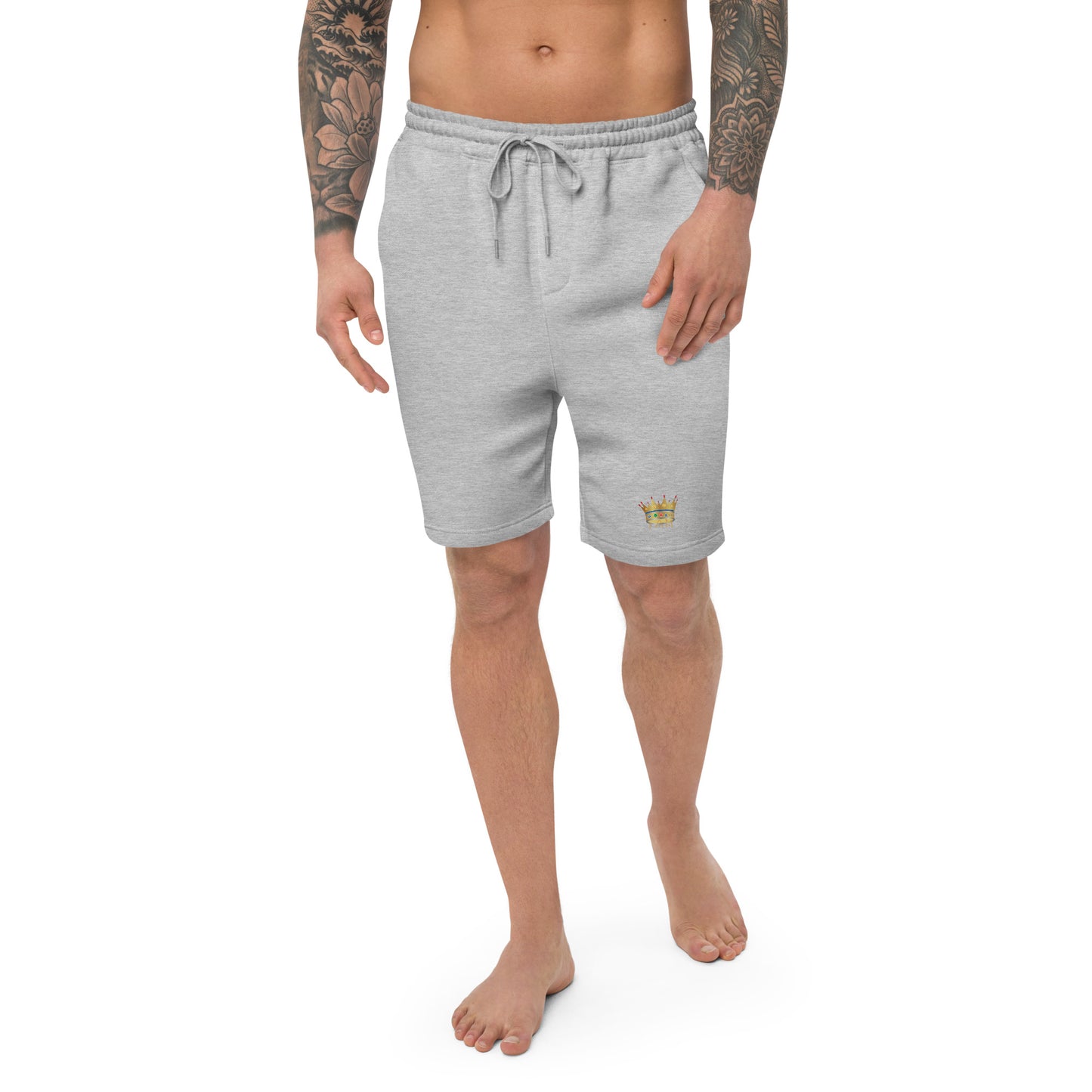 I am fleece shorts
