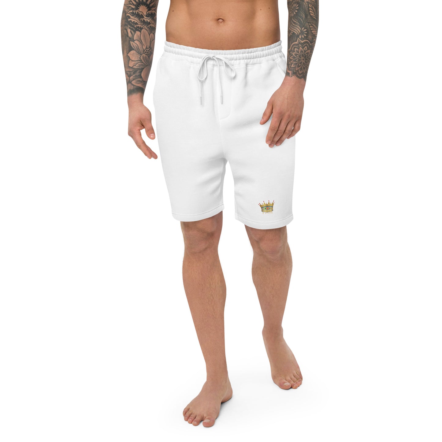 I am fleece shorts
